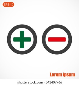 Add sign and delete sign