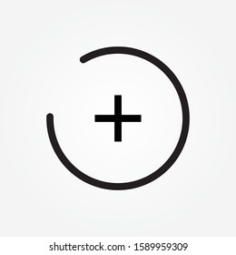 add sign icon design vector illustration