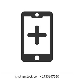 Añadir inicio de sesión en icono móvil, gráficos vectoriales
