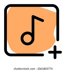 Add a song to the playlist app