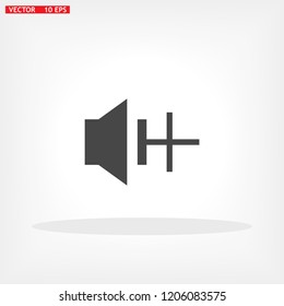 add sound icon vector