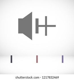 add sound icon vector