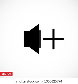 add sound icon vector