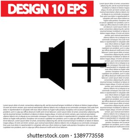 add sound icon vector . Lorem Ipsum Illustration design