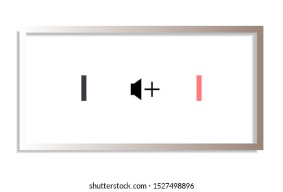add sound icon vector . Lorem Ipsum Illustration design