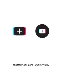 Add Story Button Icon Vector Inspired By