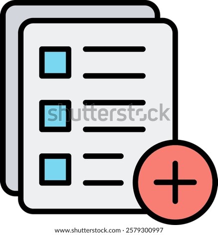 Add Task Icon Element For Design