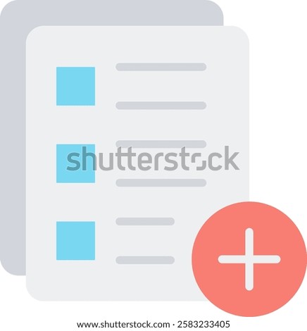 Add Task Icon Element For Design