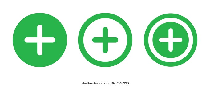 Añadir, agregar, rodear, agrandar, abrir, más, nueva ilustración de icono de signo.