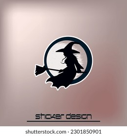 Add a touch of magic to your world with our captivating witch-on-a-broomstick sticker. Embrace enchantment and embrace your inner witch.
