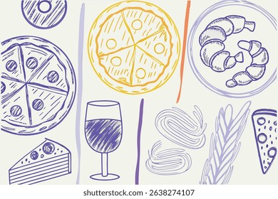 Add a touch of rustic elegance to your greeting cards, wedding invitations, table signage, or DIY crafts with our chalk or charcoal-style frame inserts. These hand-drawn, monochrome borders bring vint