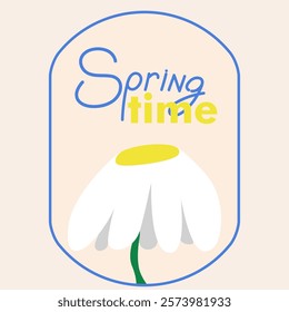 Add a touch of spring to your designs with this versatile daisy illustration. Perfect for creating prints for t-shirts, tote bags, and more