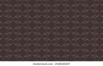 Add a touch of vintage charm to your designs with this brown damask pattern. Perfect for adding sophistication to your projects.