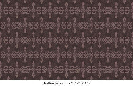 Add a touch of vintage charm to your designs with this brown damask pattern. Perfect for adding sophistication to your projects.