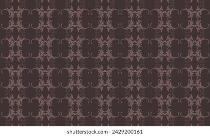 Add a touch of vintage charm to your designs with this brown damask pattern. Perfect for adding sophistication to your projects.