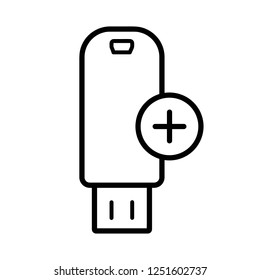 Add USB Memory Drive icon