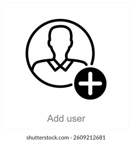 Add User and create icon concept