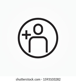add user  icon design vector illustration