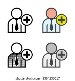 Add User Icon in Different Color and Styles