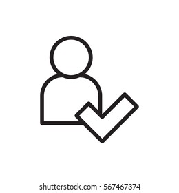 add user icon illustration isolated vector sign symbol