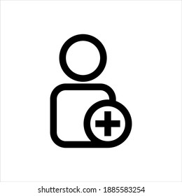 Agregar icono de usuario en fondo blanco