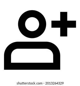 Agregar icono de usuario en el fondo blanco.
