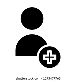 add user icon vector