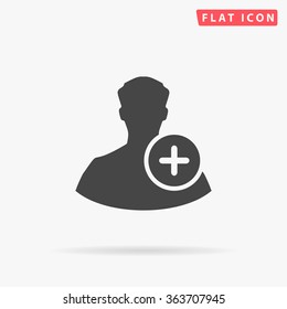 Add User Icon Vector. 