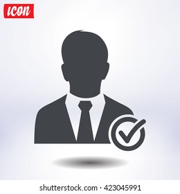 Add user sign icon. Add friend symbol