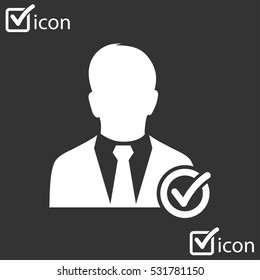 Add user sign icon. Add friend symbol