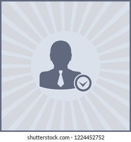 Add user vector icon