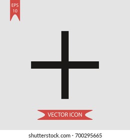 Add vector icon illustration symbol