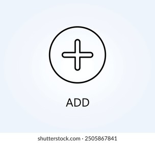 Add Vector, Icon Or Logo Sign Symbol Illustration