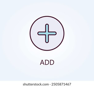 Add Vector, Icon Or Logo Sign Symbol Illustration