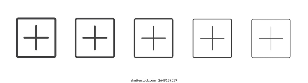 Adicionar ícone de vetor ilustração simples logotipo arte