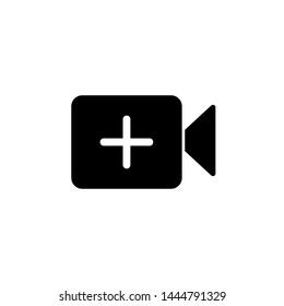 Add video icon symbol. Vector eps10