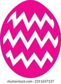 Add whimsical charm to your Easter projects with the vibrant "Easter Egg" vector illustration. Captivate your audience with its intricate details and joyful design. Perfect for greeting cards.