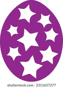 Add whimsical charm to your Easter projects with the vibrant "Easter Egg" vector illustration. Captivate your audience with its intricate details and joyful design. Perfect for greeting cards.