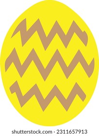 Add whimsical charm to your Easter projects with the vibrant "Easter Egg" vector illustration. Captivate your audience with its intricate details and joyful design. Perfect for greeting cards.