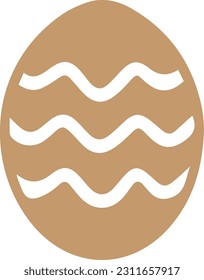 Add whimsical charm to your Easter projects with the vibrant "Easter Egg" vector illustration. Captivate your audience with its intricate details and joyful design. Perfect for greeting cards.