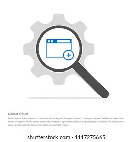 Add Widget icon - Free vector icon