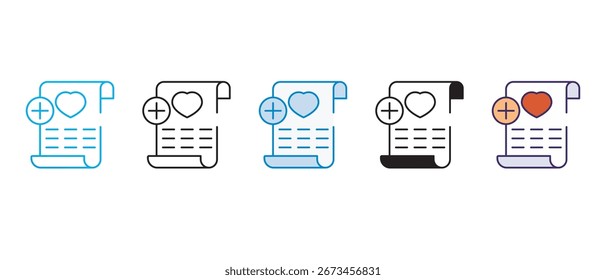 Adicionar à lista de desejos ícone design com fundo branco stock ilustração