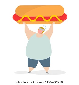 Addicted to junk food and snacks