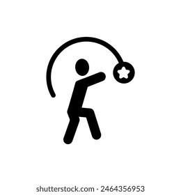 Symbol für Suchbegriffzeile. Einfache Elementdarstellung. Entwurf des Suchtkonzeptsymbols.