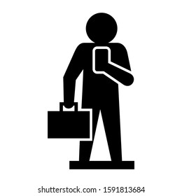 addiction icon isolated sign symbol vector illustration - high quality black style vector icons
