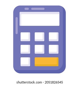 Adding device icon, flat design of calculator