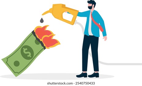 Adición de combustible al fuego, mayor deterioro del desarrollo económico o los ingresos salariales, devaluación de la moneda, inflación y formas graves de problemas económicos

