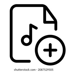 Adding the music into the playlist file
