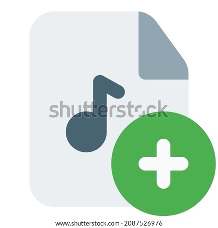 Adding the music into the playlist file