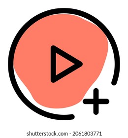 Adding a song to the music playlist